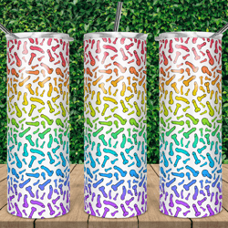 penis rainbow unicorn tumbler, penis rainbow unicorn 20oz skinny tumbler, penis rainbow unicorn 30oz skinny tumbler
