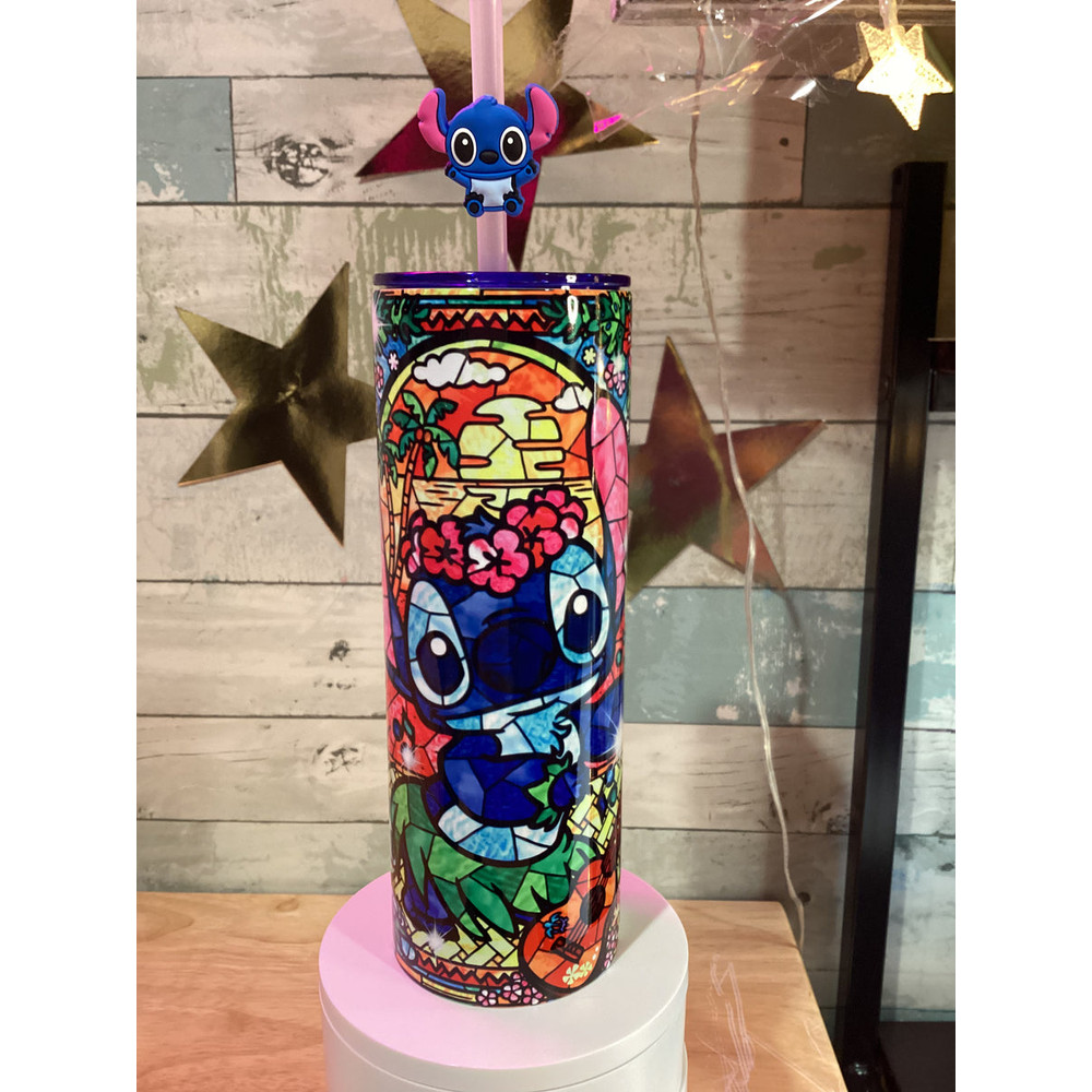 Stitch Stained Glass, 20oz skinny tumbler, 30oz skinny tumbler.jpg