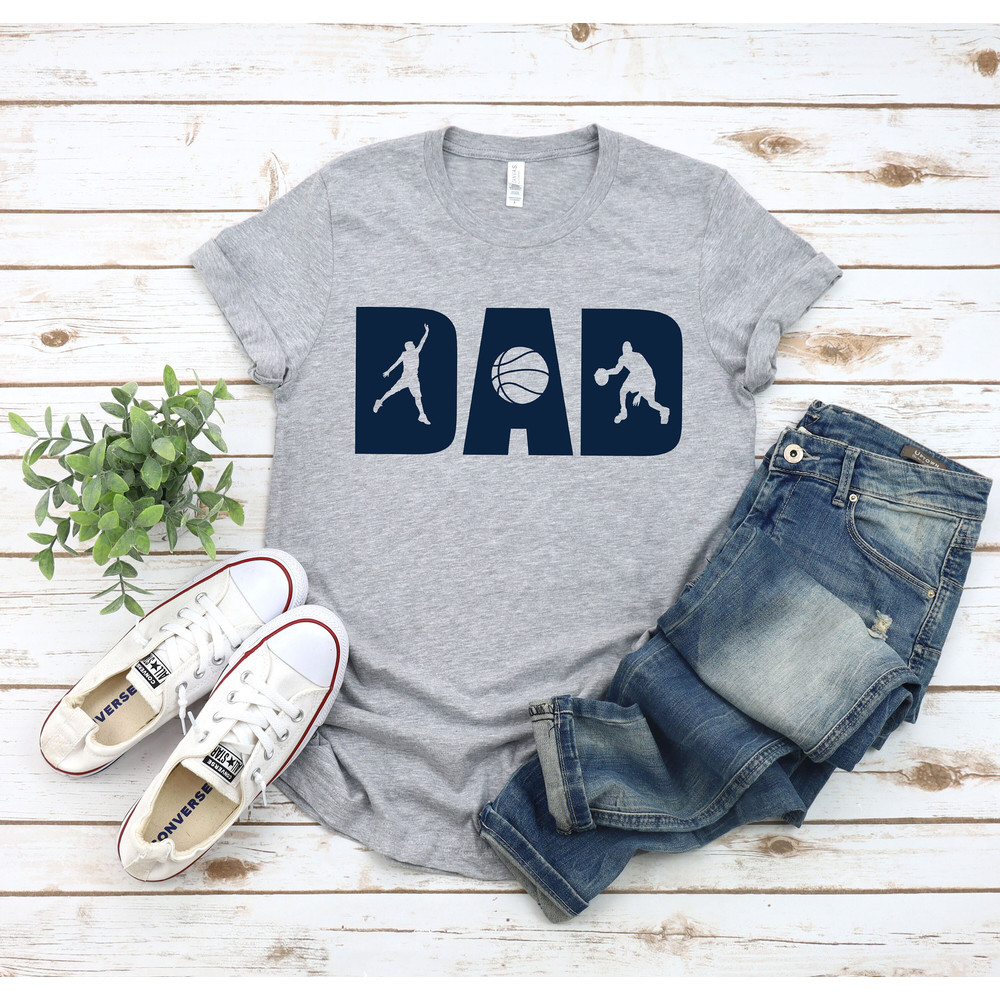 Basketball Dad Shirt, Basketball Lover TShirt, Basketball Shirt Men, Fathers Day Gift, Dad Birthday Gift, Basketball T-Shirt, Gifts For Dad - 3.jpg