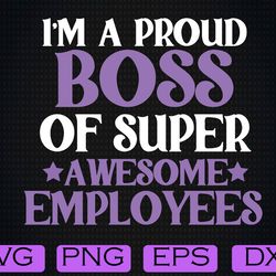 boss day employee appreciation office svg, eps, png, dxf, digital download