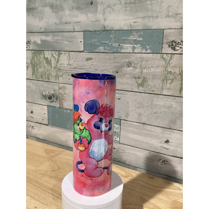 Powerpuff Girls Montage Tumbler, Powerpuff Girls Montage Skinny Tumbler,Powerpuff Girls Montage 20oz Skinny Tumbler.png