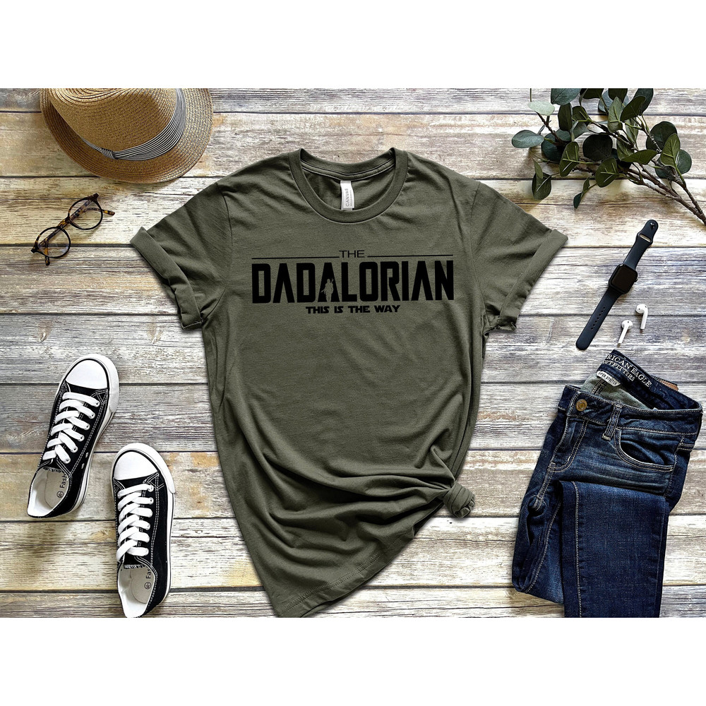 Dadalorian Shirt, Dad Shirt, Husband Gift, Father's Day Gift, Gift for him, Gift for Father, Valentine Gift Dad, Dad Gift, Christmas Gift - 1.jpg