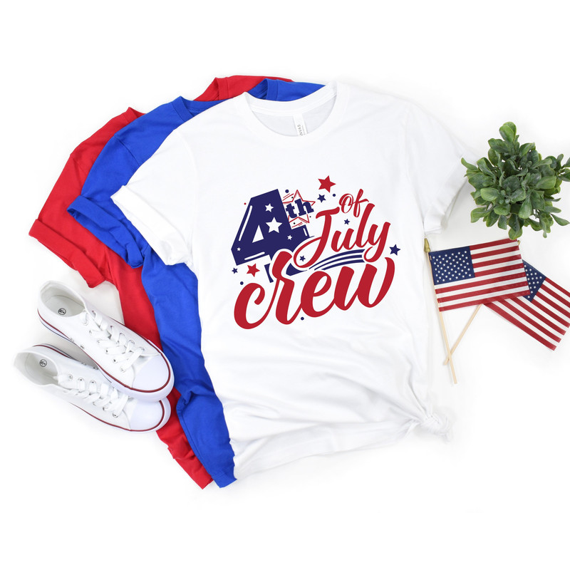 Family 4th Of July, Fourth Of July Crew, Independence Day, 4th Of July Crew, Family Matching Shirt, Patriotic T-Shirt - 1.jpg