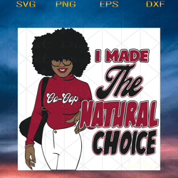 i made the natural choice, melanin is beautiful