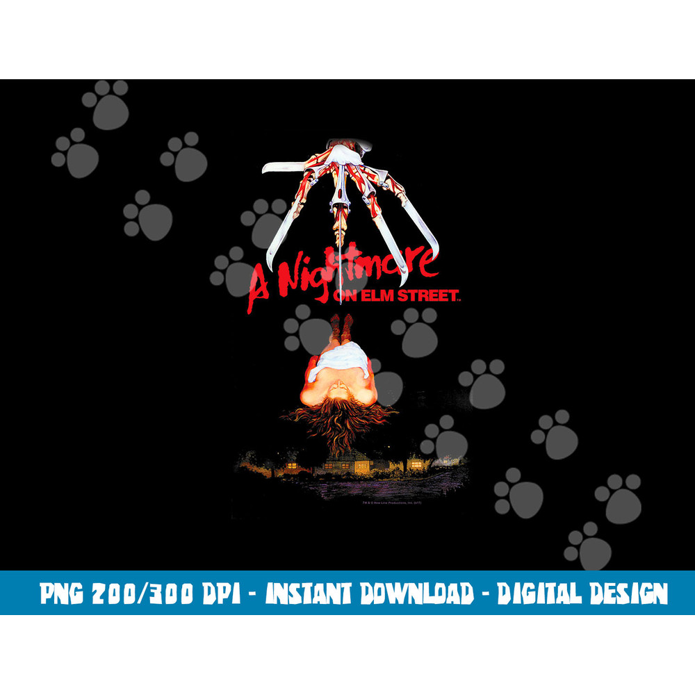 Nightmare on Elm Street Alternate Poster png, sublimation .jpg