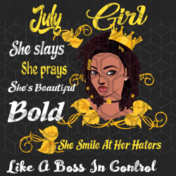 july girl svg, born in july , living my best li