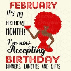 february its my birthday month, born in februar