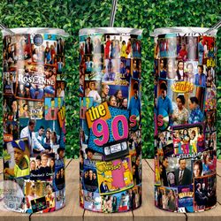 90s tv shows tumbler 90s tv shows skinny tumbler 90s tv shows 20oz skinny tumbler