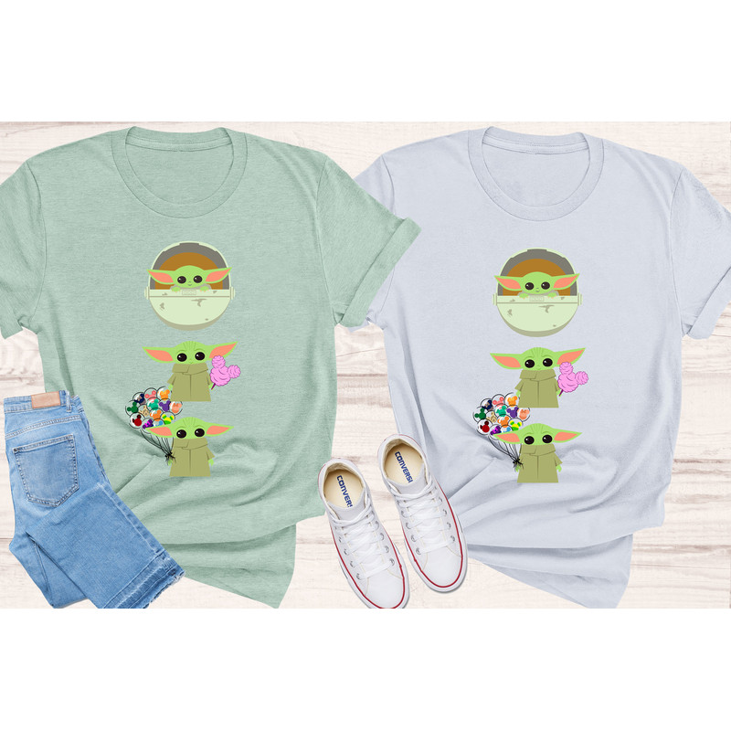Baby Yoda Disney Shirts - Disneyworld Family Shirts, Disneyland Shirts, Starwars Disney Shirts,Baby Yoda Disney Ears,Kids Disneyworld Shirts - 2.jpg