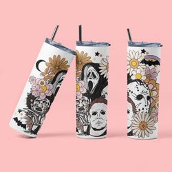 vintage halloween tumbler, vintage halloween skinny tumbler