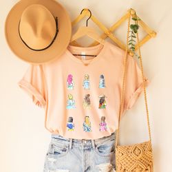 disney princess shirt, princess squad shirt, disney tee, disney girls trip, prin
