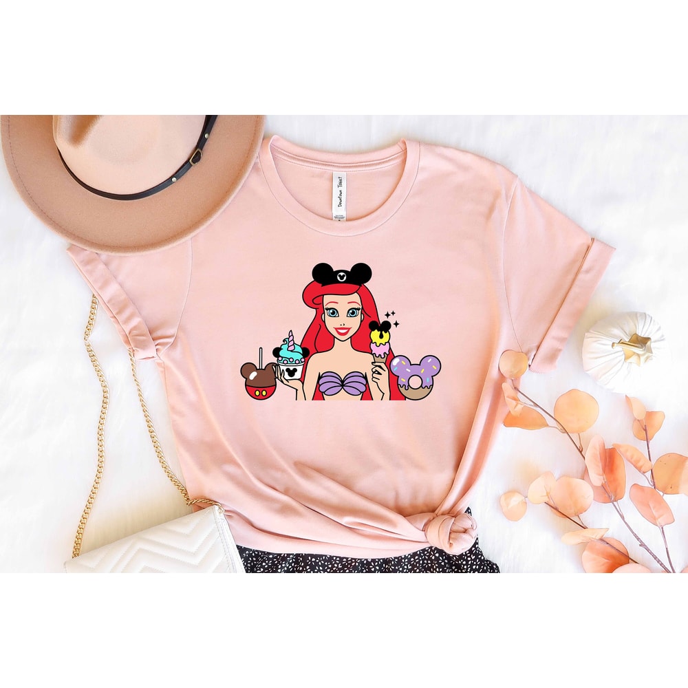 Disney Princess Shirt, Ariel Disney Snacks Shirts, Disney Ariel Shirt, Little Mermaid Shirt, Disneyland Shirt, Magic Kingdom Shirt, - 2.jpg