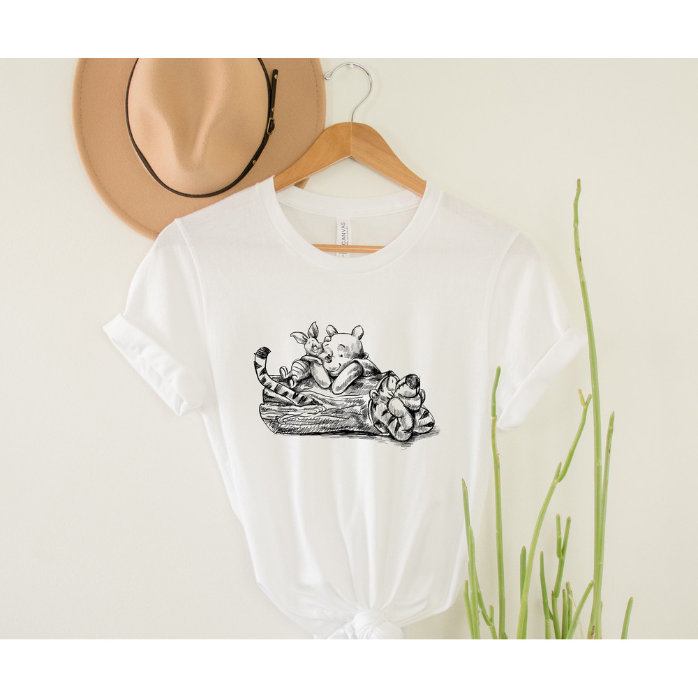 Disney Winnie the Pooh Shirt, Winnie The Pooh Shirt, Friends Shirt, Pooh The Bear Shirt, Tigger Shirt,Piglet Shirt,Disney Friends Shirt - 2.jpg