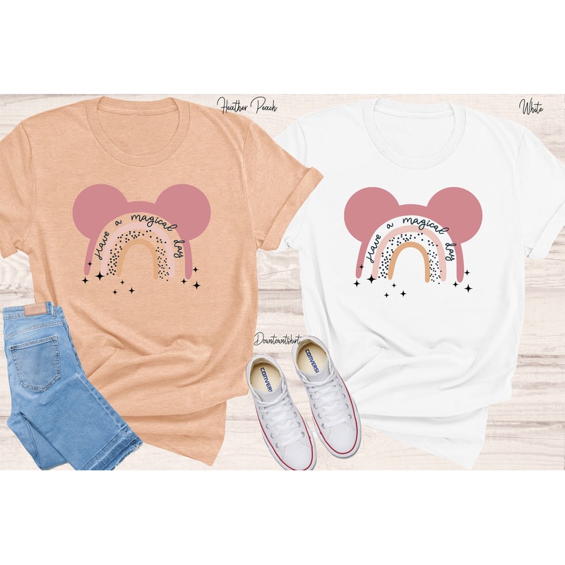 Have A Magical Day Shirt, Mickey Shirt, Rainbow Shirt, Disney Shirt, Family trip shirt, disneyland fairy shirt, disney rainbow tee - 2.jpg