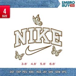 nike butterfly 3/ anime embroidery design/ anime design/ embroidery pattern/ design pes dst vp3  format