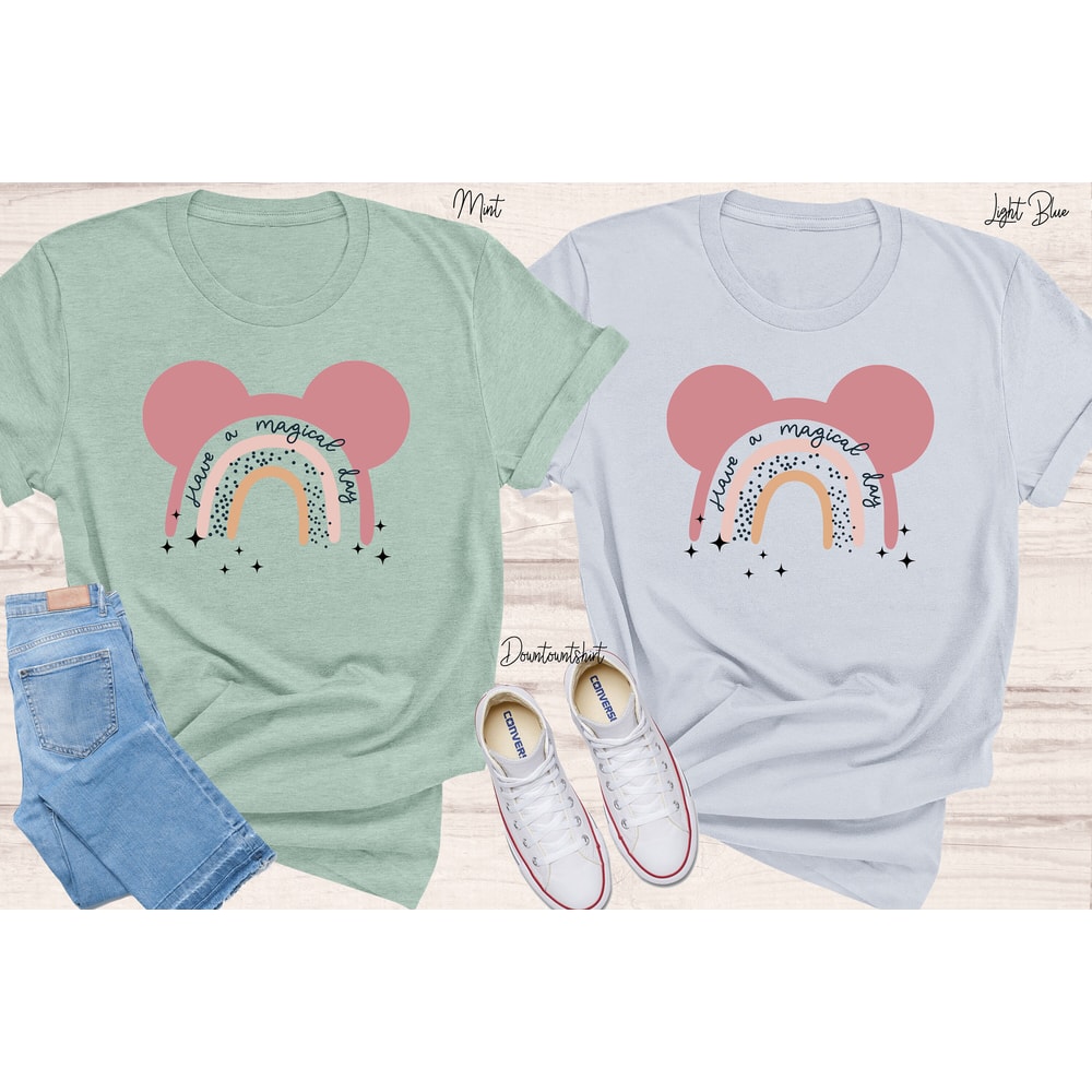 Have A Magical Day Shirt, Mickey Shirt, Rainbow Shirt, Disney Shirt, Family trip shirt, disneyland fairy shirt, disney rainbow tee - 3.jpg