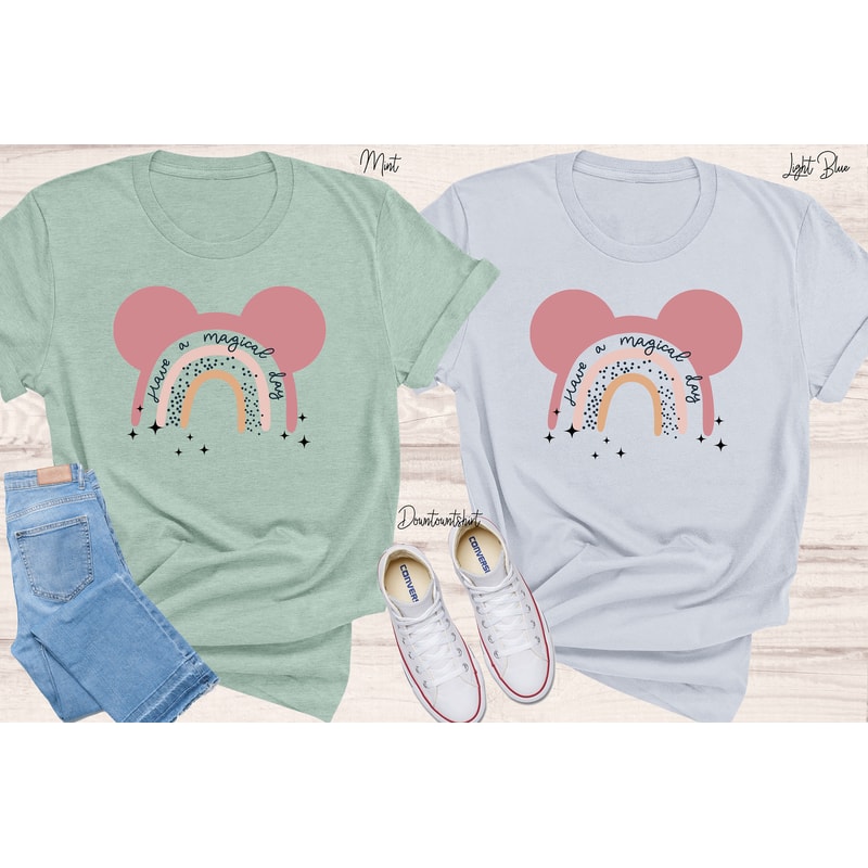 Have A Magical Day Shirt, Mickey Shirt, Rainbow Shirt, Disney Shirt, Family trip shirt, disneyland fairy shirt, disney rainbow tee - 3.jpg
