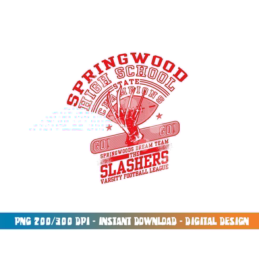 Nightmare on Elm Street High School Slashers png, sublimation .jpg