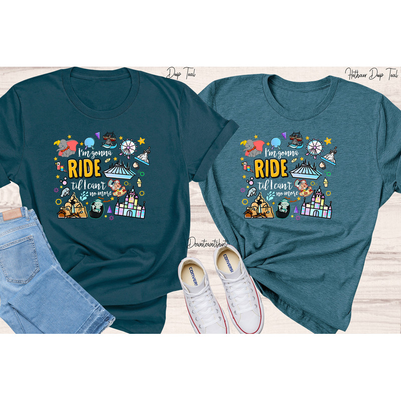 I’m Gonna Ride Til I Can’t No More Shirt, Disney Shirt, Disney Park Shirt, Disney Family Shirt, Disneyland Shirt, Unisex Shirt - 4.jpg