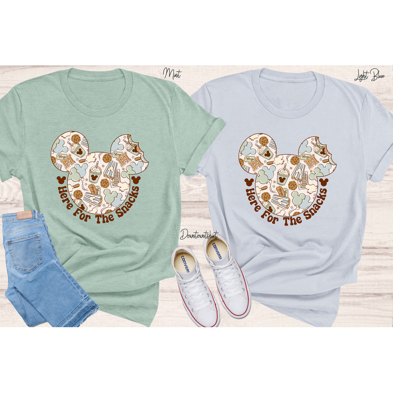 I’m Here for the Snacks Shirt, Vacation T-Shirt, Family Trip Gift, Theme Park Tee, Gift for Theme Park, Holiday Gift, Family Trip Shirt - 3.jpg