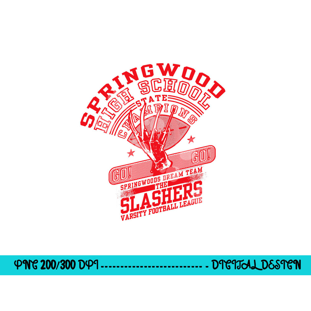 Nightmare on Elm Street High School Slashers png, sublimation .jpg