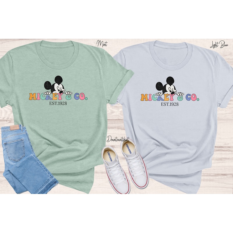 Mickey and Co Shirt, Mickey Shirt, Disneyworld Shirt,Disney Family Shirt, Disney Women Shirt, disney trip shirt, disneyland shirt - 3.jpg