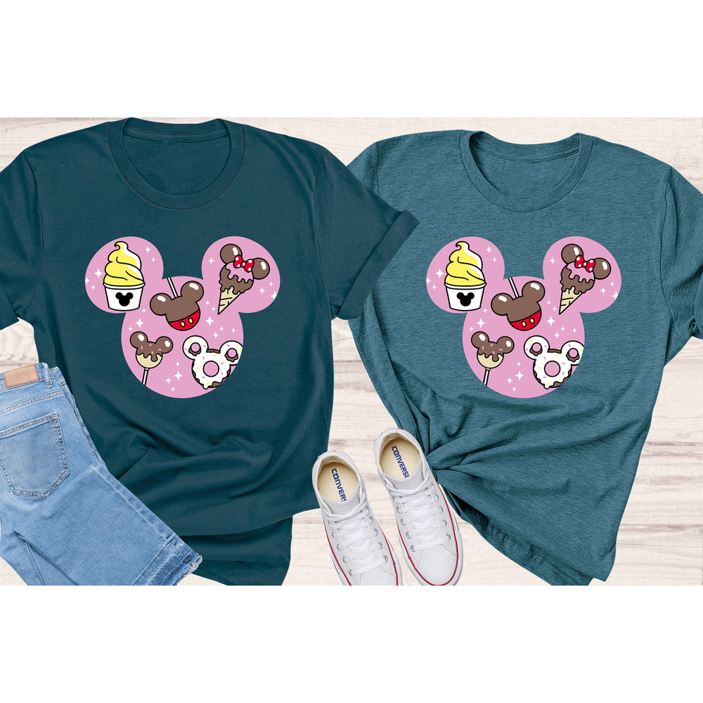 Mickey Ears Disney Snack Tee Shirt, Family Trip Holiday Shirt, Family Matching Shirt For Disney World Trip, Disnayland Disneyworld - 2.jpg