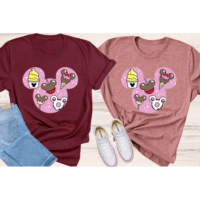 Mickey Ears Disney Snack Tee Shirt, Family Trip Holiday Shirt, Family Matching Shirt For Disney World Trip, Disnayland Disneyworld - 3.jpg