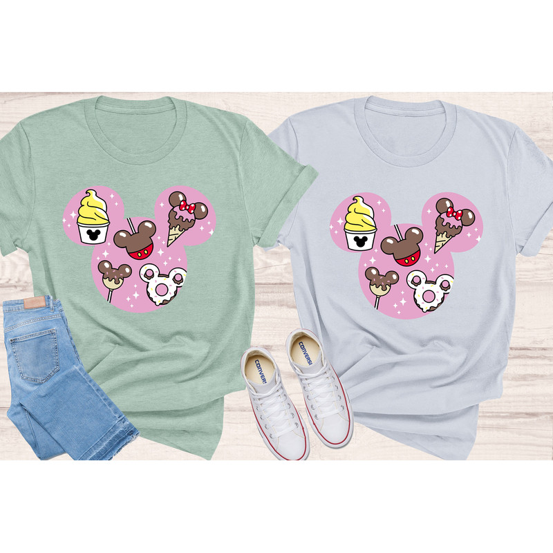 Mickey Ears Disney Snack Tee Shirt, Family Trip Holiday Shirt, Family Matching Shirt For Disney World Trip, Disnayland Disneyworld - 4.jpg