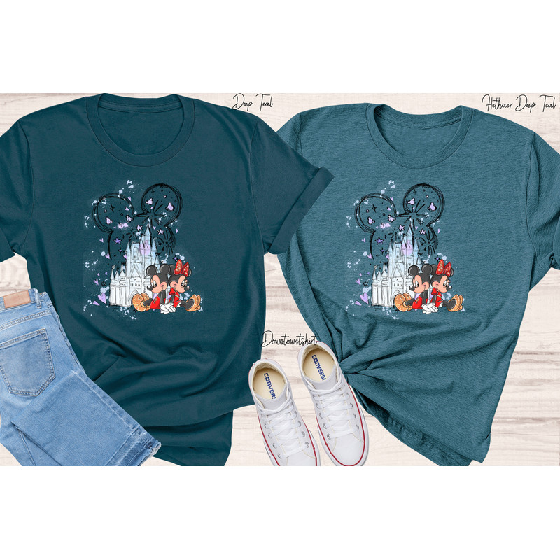 Mickey Minnie Castle Shirt Disneyworld Shirt Magic Kingdom Shirt 50th Anniversary Shirt Disney Trip Shirt Vintage Disney Shirt - 4.jpg