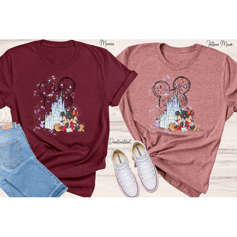 Mickey Minnie Castle Shirt Disneyworld Shirt Magic Kingdom Shirt 50th Anniversary Shirt Disney Trip Shirt Vintage Disney Shirt - 5.jpg