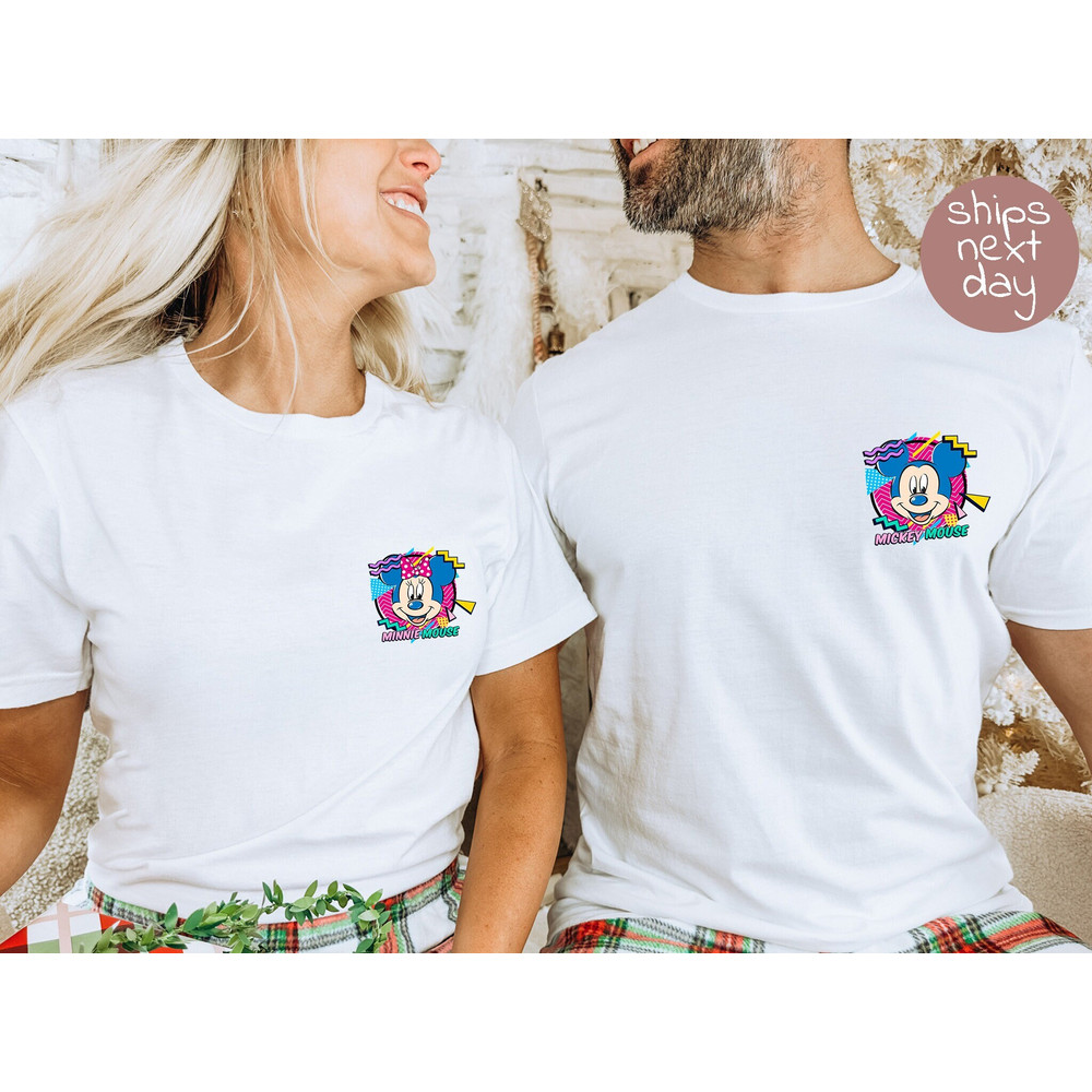 Minnie Mickey Couple Shirt, Disney Couple Shirt,Mickey and Minnie For Couples, Matching Shirt, Unisex Shirt - 1.jpg