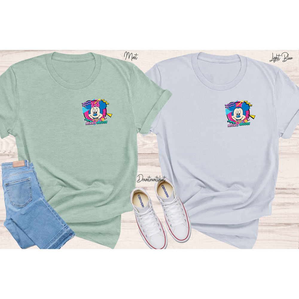 Minnie Mickey Couple Shirt, Disney Couple Shirt,Mickey and Minnie For Couples, Matching Shirt, Unisex Shirt - 2.jpg