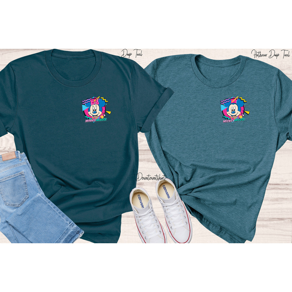 Minnie Mickey Couple Shirt, Disney Couple Shirt,Mickey and Minnie For Couples, Matching Shirt, Unisex Shirt - 4.jpg