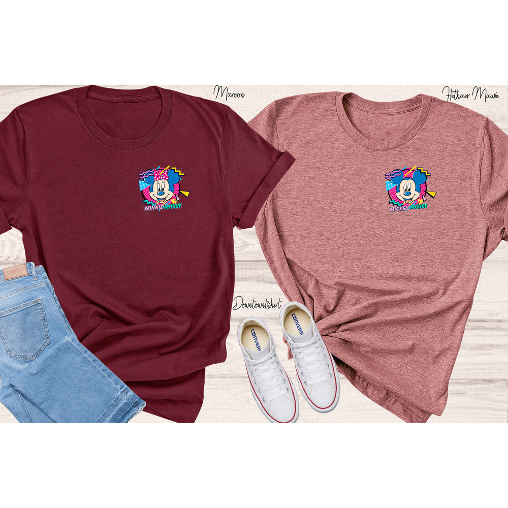 Minnie Mickey Couple Shirt, Disney Couple Shirt,Mickey and Minnie For Couples, Matching Shirt, Unisex Shirt - 5.jpg