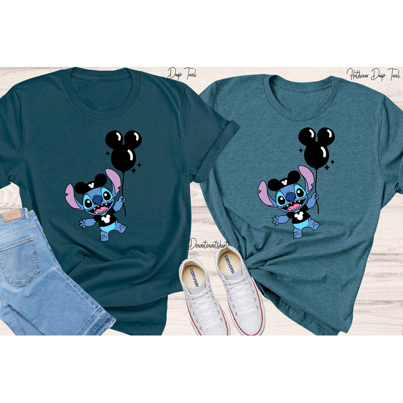 Stitch Shirt, Disney Halloween shirts, Horror Movie Characters shirt, Stitch Halloween Balloon, Halloween Party shirts - 4.jpg