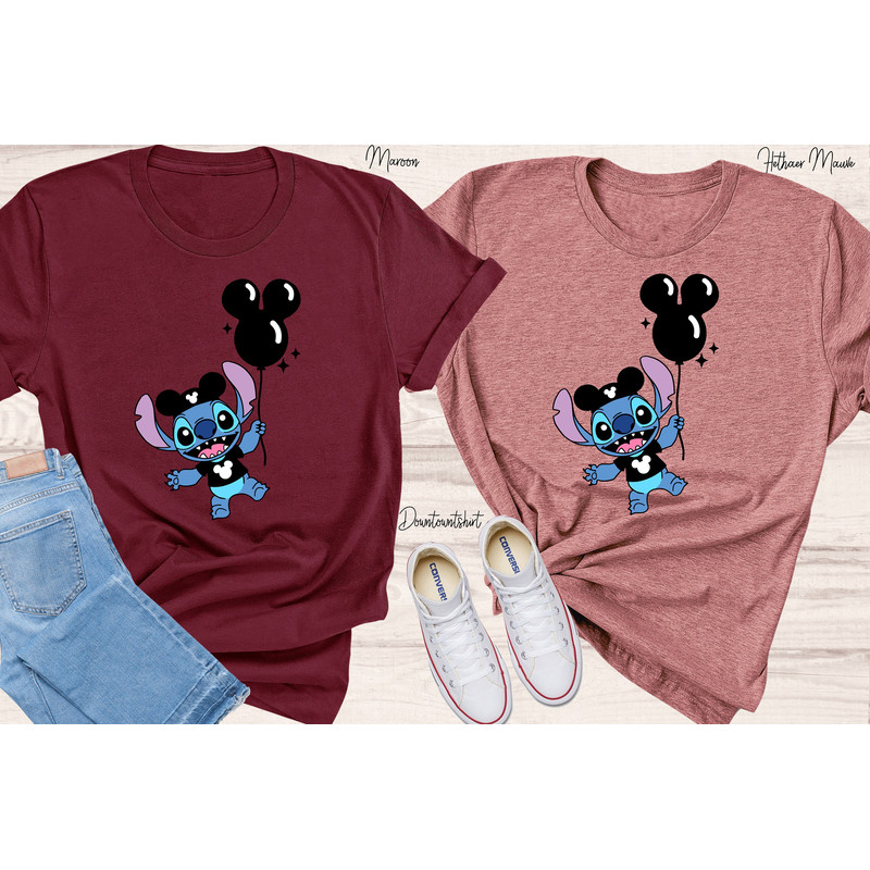 Stitch Shirt, Disney Halloween shirts, Horror Movie Characters shirt, Stitch Halloween Balloon, Halloween Party shirts - 5.jpg