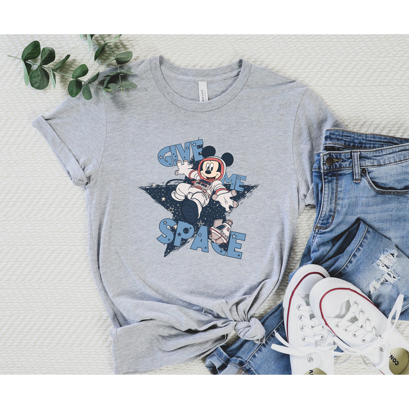 Vintage Disney Space Mountain Shirt, Retro Disney Astronaut Shirt, Vintage Disney Shirt, Mickey Shirt, Disney Family Matching Shirt - 1.jpg