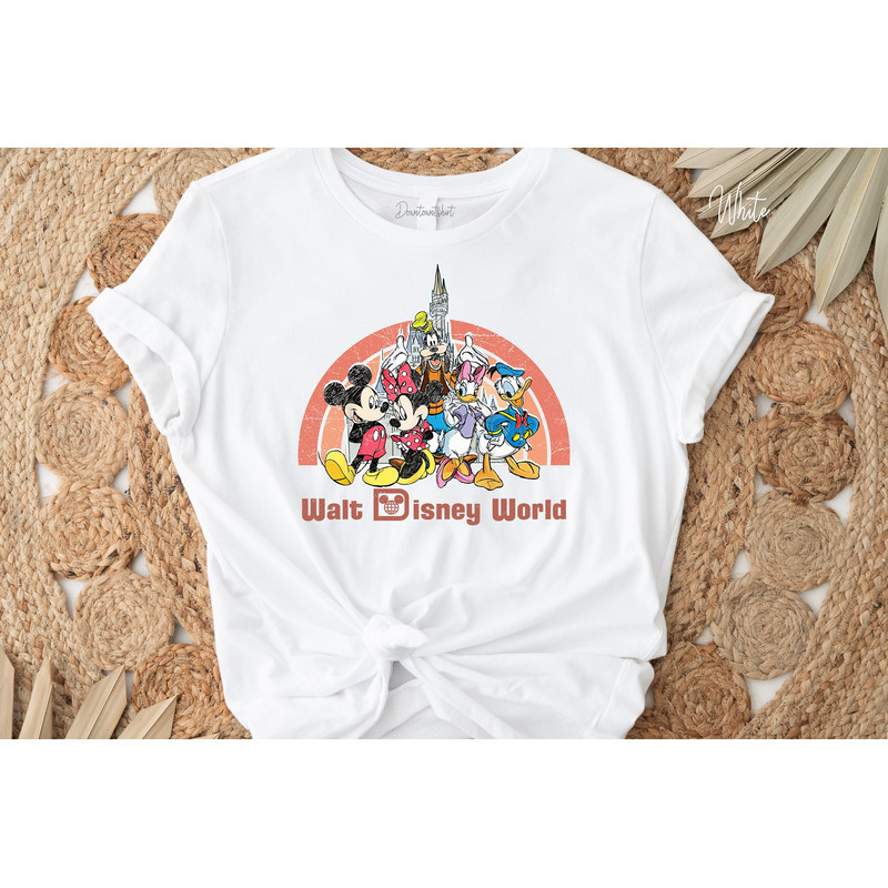 Vintage Walt Disney World Shirt, Retro Mickey Friends Shirt, Castle Shirt, Disney World Trip Shirt, Family Vacation 2022 Shirt - 1.jpg
