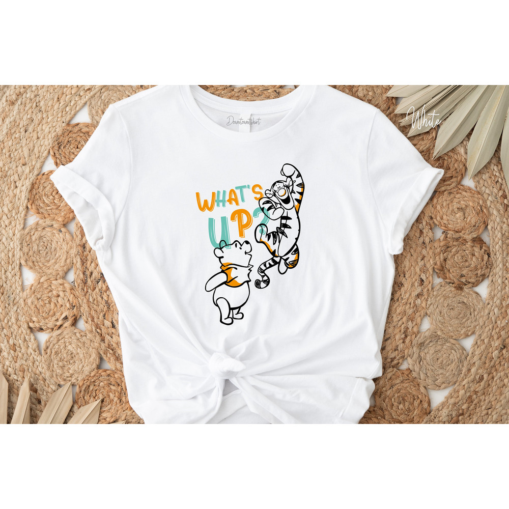 What’s Up Winnie and Tigger Shirt, Funny Disney Characters Tee, Sarcasm Tee, Funniest Disney Apparel, Disney Uniform - 1.jpg