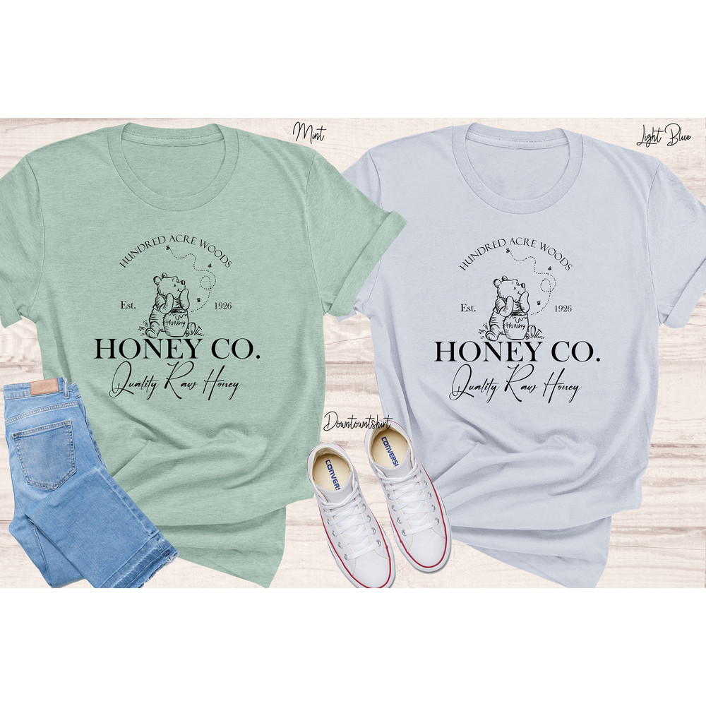 Winnie the Pooh Honey CoShirt, Winnie The Pooh Shirt, Disney Winnie Shirt, Winnie the pooh co shirt, disney matching family shirt, - 3.jpg