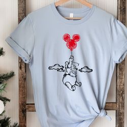 winnie the pooh shirt, mickey balloon shirt, pooh bear shirt, pooh shirt, honey