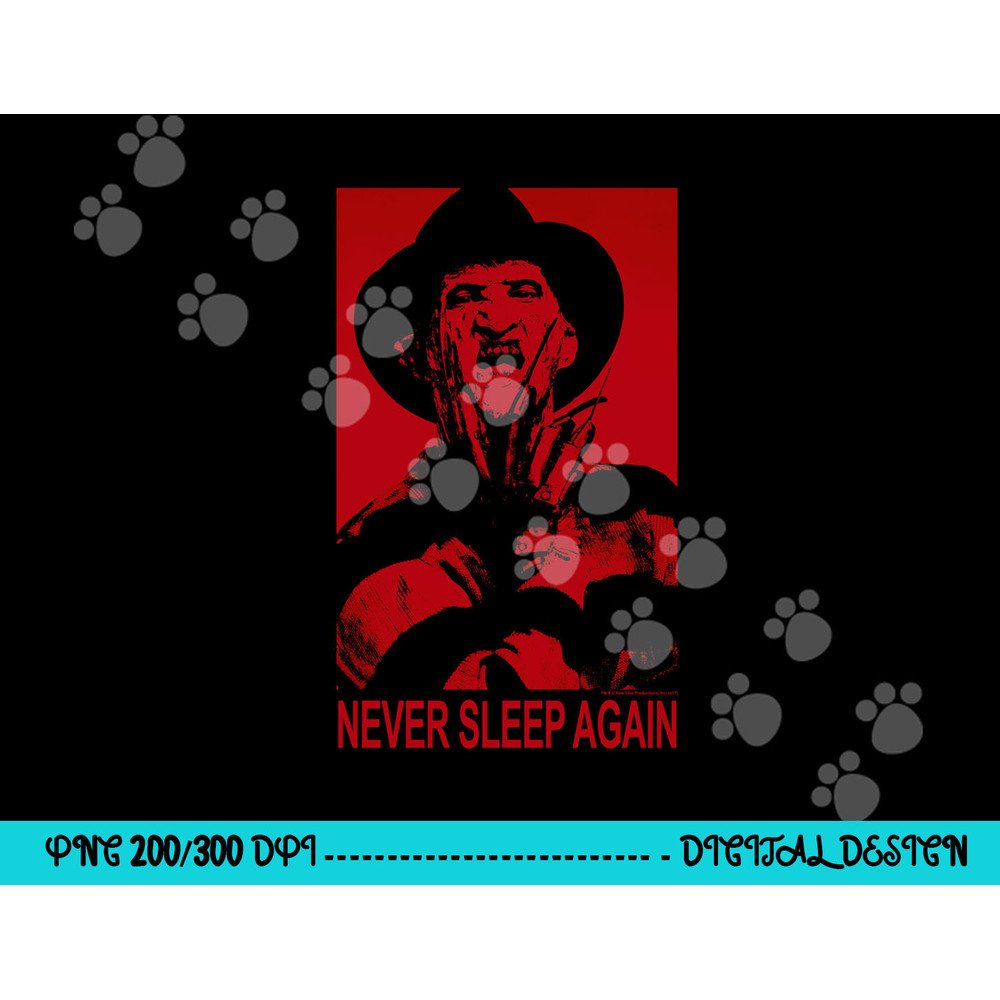Nightmare on Elm Street Never Sleep Longsleeve T Shirt Long Sleeve png, sublimation .jpg