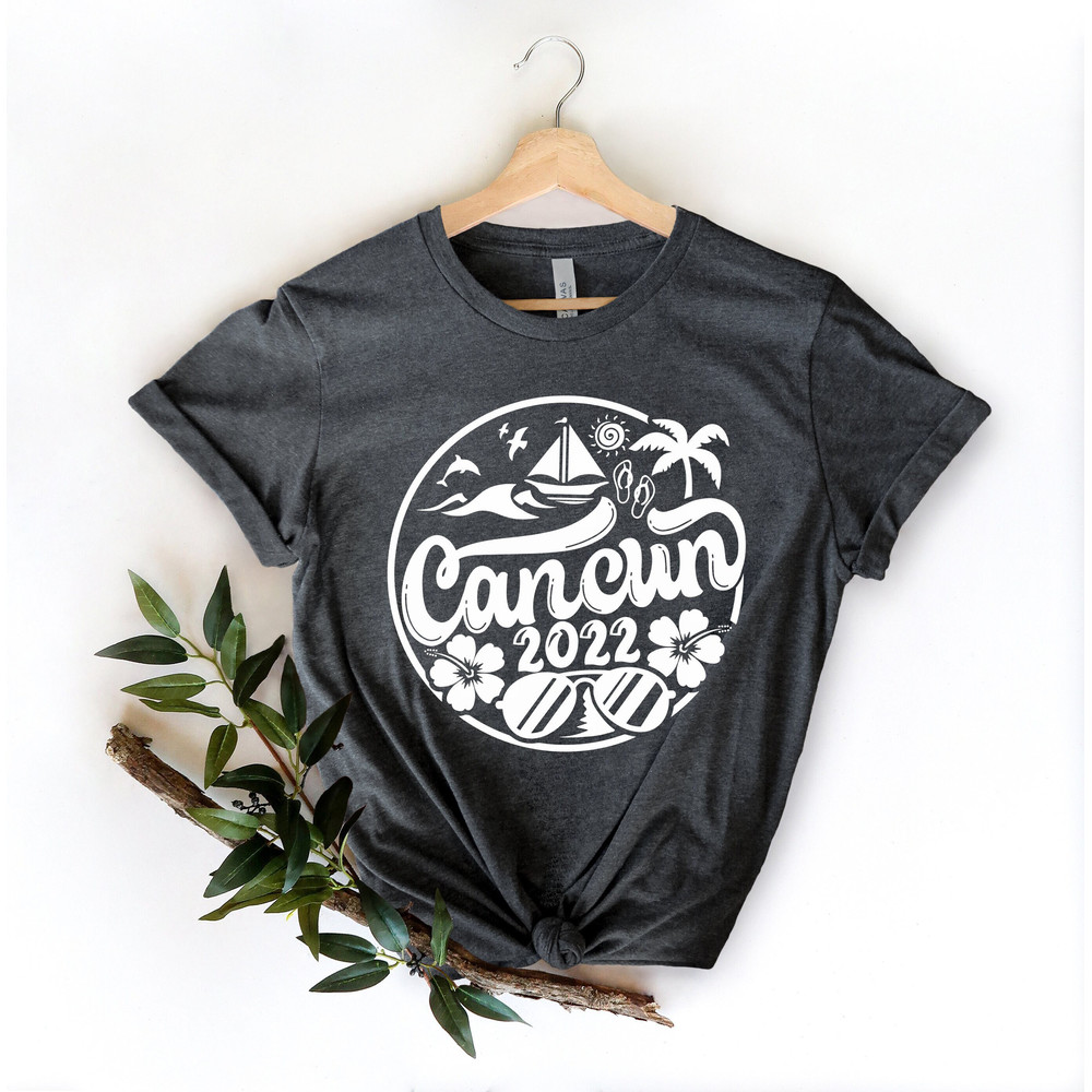 Cancun 2022 Shirt, Cancun Family Vacation Shirt, Cancun Vacation Shirt, Cancun Mexico Shirt, Mexico Shirt , Vintage Mexico Tee, Cancun Shirt - 2.jpg