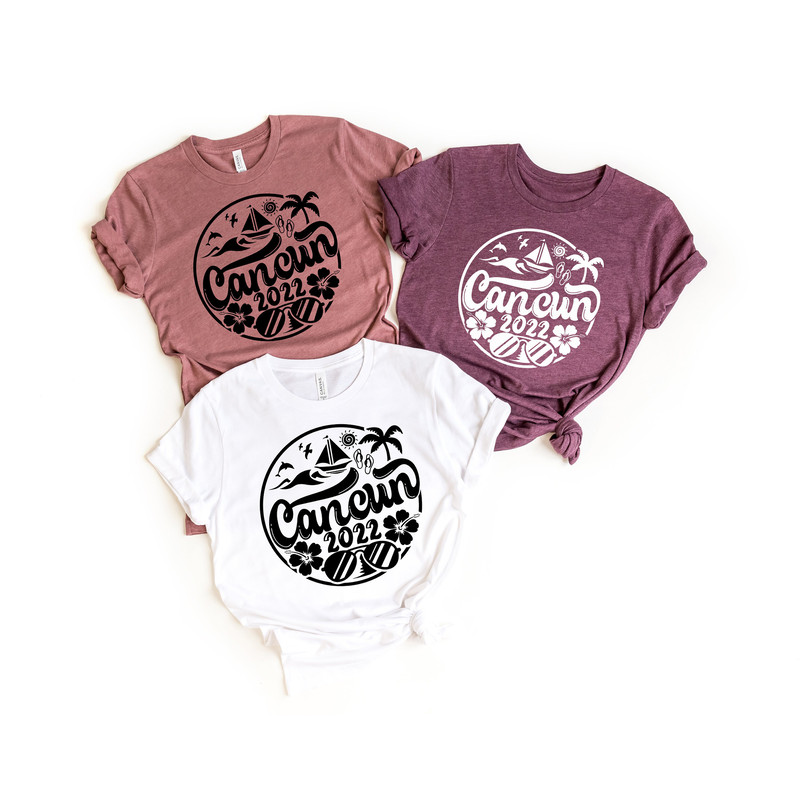 Cancun 2022 Shirt, Cancun Family Vacation Shirt, Cancun Vacation Shirt, Cancun Mexico Shirt, Mexico Shirt , Vintage Mexico Tee, Cancun Shirt - 3.jpg