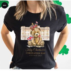 king charles iii coronation shirt, british coronation tees, coronation party t-shirt, cute coronation day gifts, 6th may