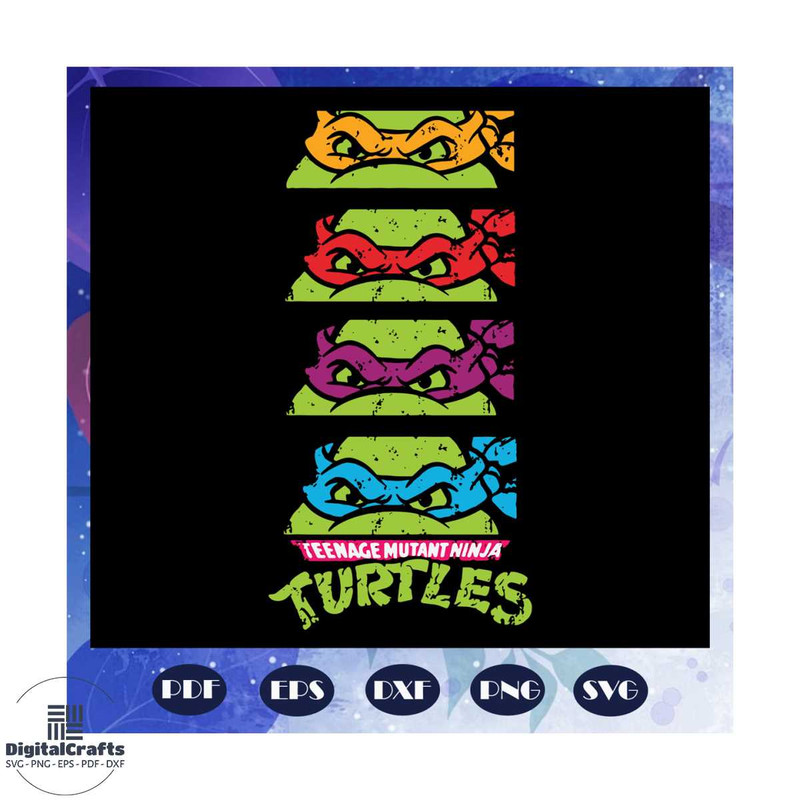 Turtles Svg Teenage Mutant Ninja Svg Turtle Lover Svg Turtle Lover Gift Svg Turtle Fan Gift Fil