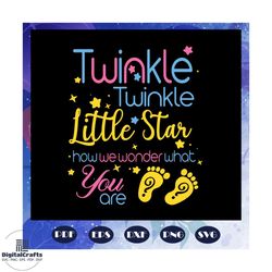 twinke twinkle little star how we wonder what you are svg, twinkle twinkle svg, little star svg, gender reveal svg, file