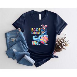easter egg hunter shirt, eggs cellent easter dinosaur shirt bunny easter shirt cute boys girls toddler easter shirt nice