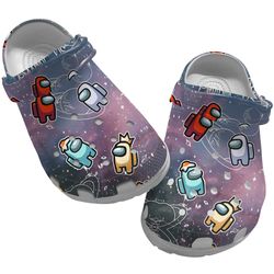 game sandals, among us crocs, among us sandals, game crocs, among us clog shoes unisex, among us